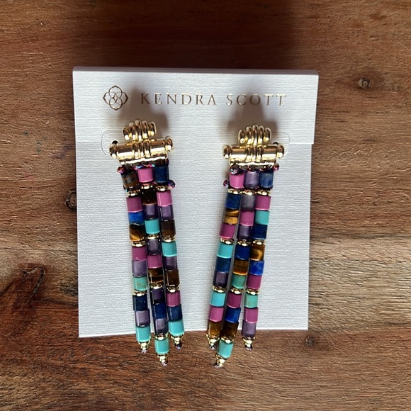 Kendra Scott Bree Statement Earrings - Picture 7 of 7